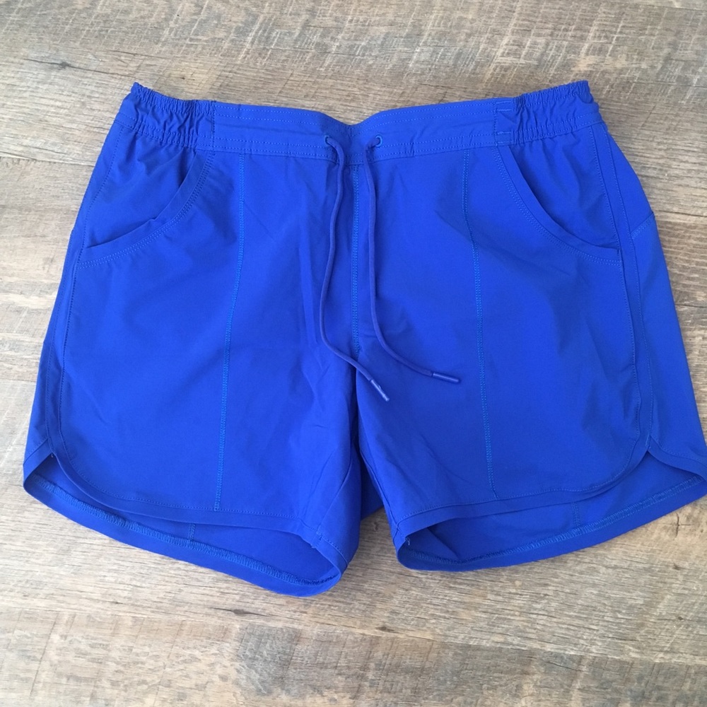 LandsEnd | Active Sport Cobalt Electric Blue Athleisure Gym Shorts